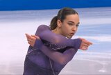 Aglinskytė Europos čempionato finale neišvengė kritimų: sirgaliai nuo lietuvės nenusisuko