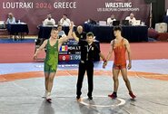 Laisvūnas A.Jokimčius iškovojo Europos jaunučių imtynių čempionato bronzą
