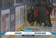 Ukrainos ir Nyderlandų rungtynės buvo sustabdytos pusvalandžiui, čempionate liko trys nepralaimėjusios komandos