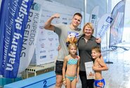 D.Rapšys kviečia į šeimų plaukimo turnyrą