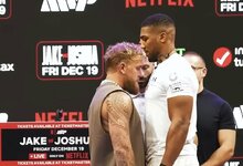 Jake'as Paulas ir Anthony Joshua | „Stop“ kadras