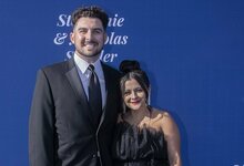 Alexas Vesia su žmona | Scanpix nuotr.