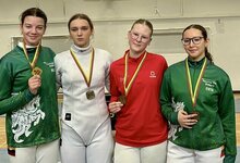 Varžybų prizininkės | Organizatorių nuotr.