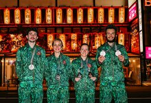 Mikalojus Makutėnas, Adrija Atgalainė, Rokas Koveckis, Gedvilė Diržiūtė | Augusto Četkausko nuotr.