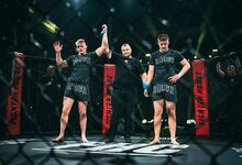 „Factory Fight Night“ turnyro akimirkos | Eimanto Lavinsko nuotr.