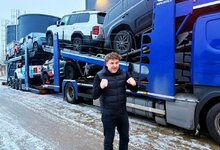 Benediktas Vanagas išlydėjo ypatingą krovinį | Komandos nuotr.