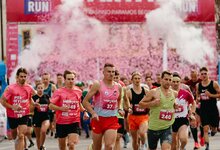 Bėgimo akimirka | Organizatorių nuotr.