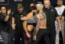 Smūgis svėrimuose | „Stop“ kadras