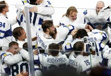 Suomijos ledo ritulio rinktinė | EPA nuotr.