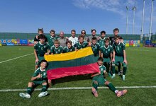 Lietuvos U15 futbolo rinktinė | Organizatorių nuotr.