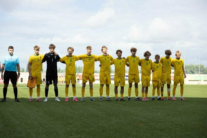 Lietuvos U-15 futbolo rinktinė | lff.lt nuotr.