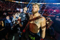 Dominykas Dirkstys – Naglis Kanišauskas kovos akimirka | Teodoro Biliūno / BNS foto nuotr.