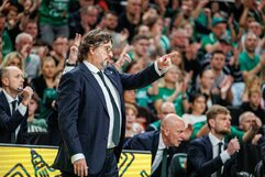 „Žalgiris“ – „Baskonia“ rungtynių akimirka | Eriko Ovčarenko / BNS foto nuotr.