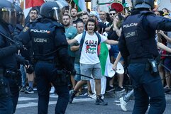 Protestai Madride | Scanpix nuotr.