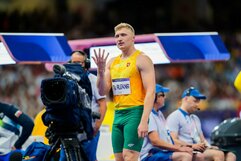 Olimpinis vyrų disko metimo finalas | Kipro Štreimikio/LTOK nuotr.