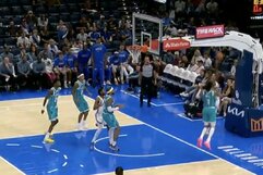 Neįtikėtas metimas NBA ikisezoninėse rungtynėse | „Stop“ kadras