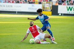„St Patrick's Athletic“ – „Hegelmann“ rungtynių akimirka | Domanto Balandžio nuotr.