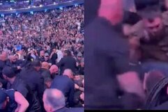 Masinės muštynės UFC | „Stop“ kadras