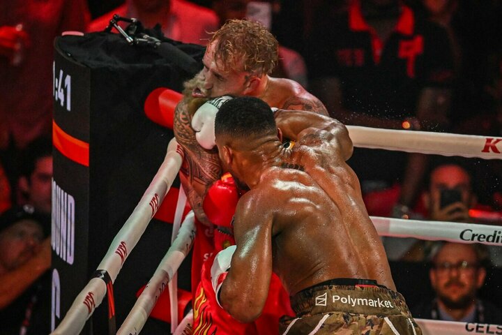 Jake'as Paulas ir Anthony Joshua | Scanpix nuotr.