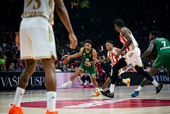 „Crvena Zvezda“ – „Žalgiris“ rungtynių akimirka | „Žalgirio“ nuotr.