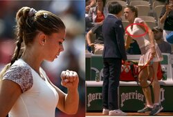 „Roland Garros“ turnyre – kontroversija dėl suknelės: teisėjai užkliuvo viena detalė