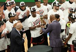 Septintąjį Rytų finalo mačą laimėjusi „Heat“ žengė į NBA finalą
