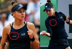 „Roland Garros“ turnyre rusė buvo priversta keisti aprangą: organizatoriams užkliuvo viena detalė