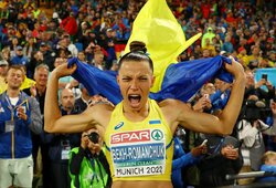 D.Kilty Europos čempionato finale – 12-a, įspūdingai atsitiesusi ukrainietė 28 cm pagerino karjeros rekordą ir iškovojo auksą