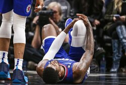 Pralaimėjusi „Clippers“ dėl traumos prarado P.George'ą