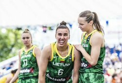 FIBA 3x3 „Women‘s Series“ turnyras: Lietuva – Šveicarija 18:7 (tiesioginė vaizdo transliacija)