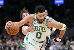 „Celtics“ pirmąjį kėlinį prieš „Nets“ laimėjo 30 taškų persvara