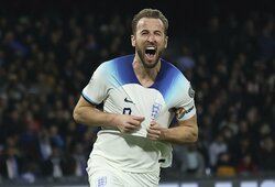 Euro 2024 m. atrankos startas: Anglija svečiuose nugalėjo italus, H.Kane‘as tapo visų laikų rezultatyviausiu anglų futbolininku  