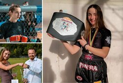 Tituluota jaunoji MMA „pantera“ L.Lipinskaitė: „Esu ten, kur noriu ir turiu būti“
