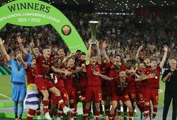 „AS Roma“ iškovojo UEFA Konferencijų lygą 