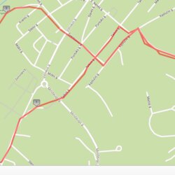 4,95 km trasa Anykščiuose