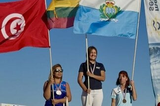 Lietuvos sensacija „Aquawalking“ varžybose | Organizatorių nuotr.