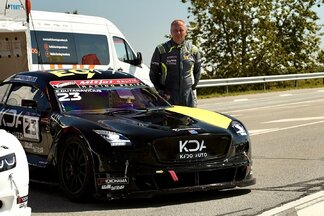 Egidijus Gutaravičius Palangoje iš vienų lenktynių skubėjo į kitas | Komandos nuotr.