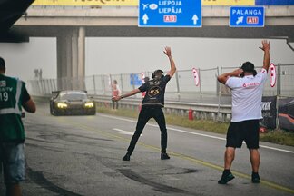 „Aurum 1006 km“ lenktynių pabaigoje – audra ir žaibai | Vytauto Pilkausko nuotr.