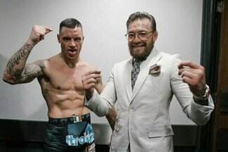 Kieferis Crosbie ir Conoras McGregoras | Instagram.com nuotr