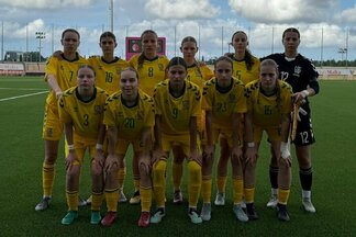 Lietuvos WU-17 futbolo rinktinė | lff.lt nuotr.