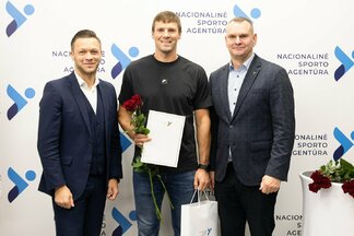 Dominyko Jančionio pagerbimas | Sauliaus Čirbos nuotr.