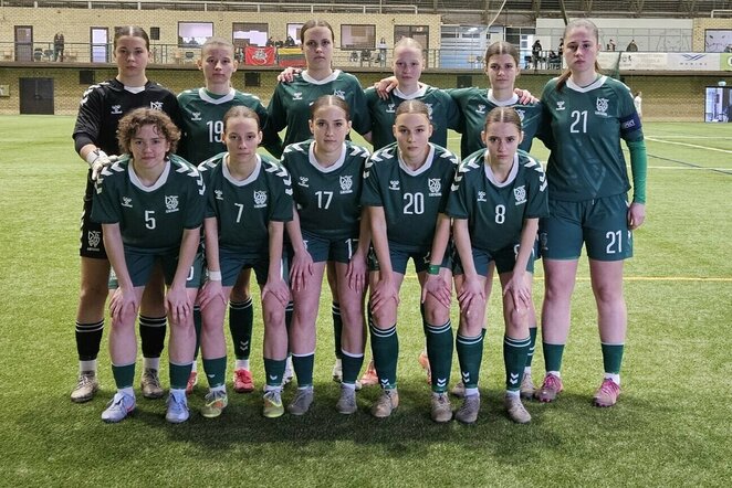 Lietuvos WU-19 futbolo rinktinė | lff.lt nuotr.