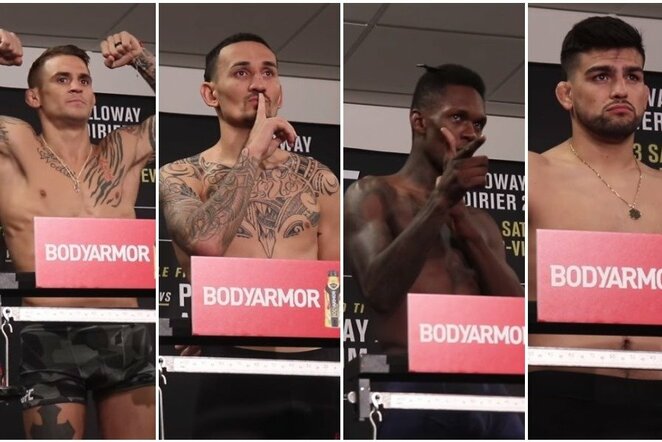 „UFC 236“ titulinių kovų dalyviai | Youtube.com nuotr.
