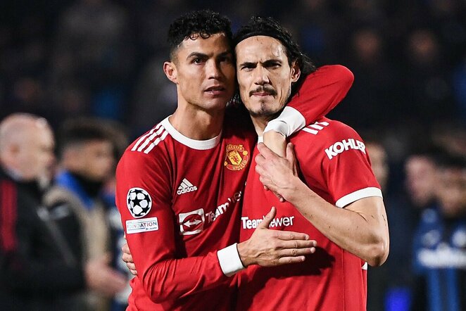 Cristiano Ronaldo ir Edinsonas Cavani | Scanpix nuotr.