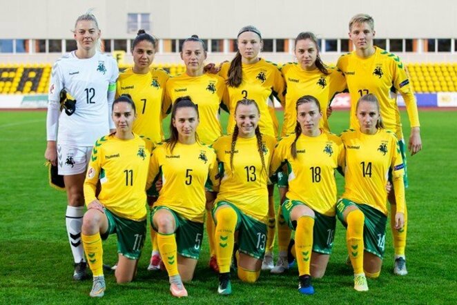 Lietuvos moterų futbolo rinktinė | lff.lt nuotr.
