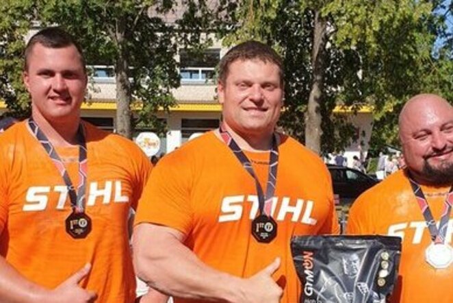 Martynas Brusokas, Žydrūnas Savickas ir Vidas Blekaitis | „Facebook“ nuotr.