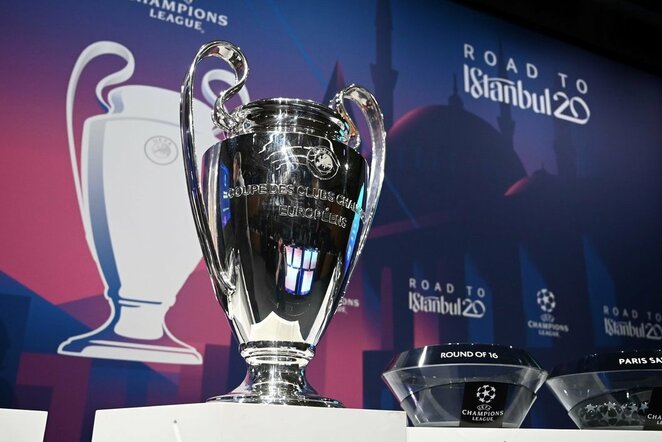 UEFA Čempionų lygos trofėjus | Scanpix nuotr.