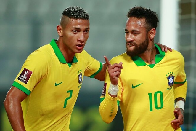 Richarlisonas ir Neymaras | Scanpix nuotr.