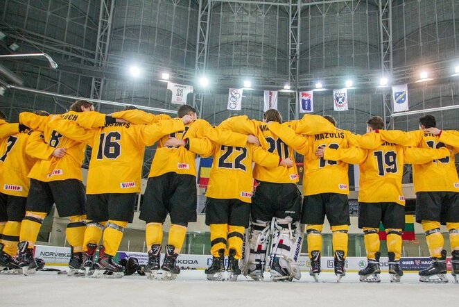 Lietuvos jaunių ledo ritulio rinktinė | hockey.lt nuotr.