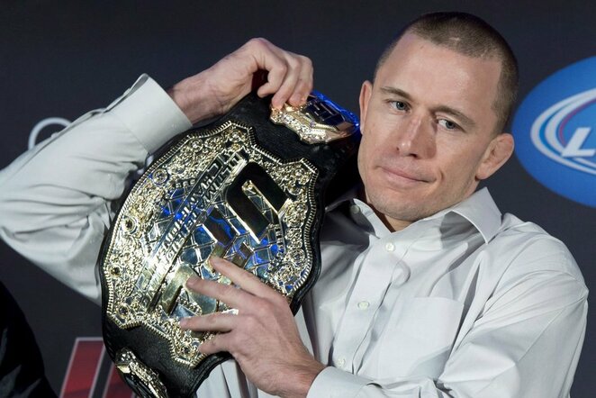Georgesas St-Pierre‘as | Scanpix nuotr.